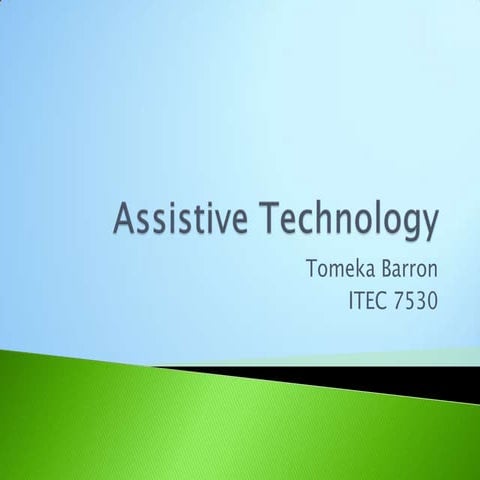 Assistive technology