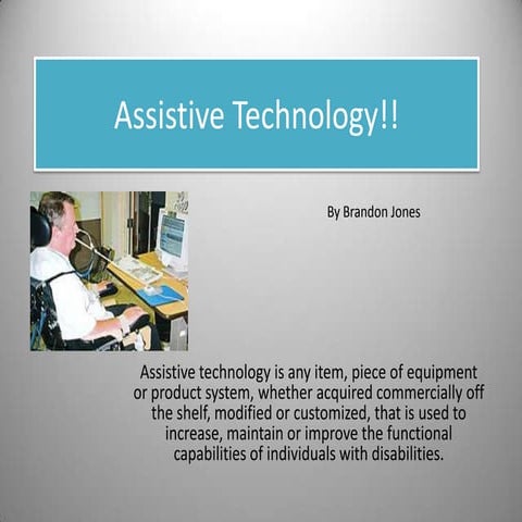 Assistive devices | PDF