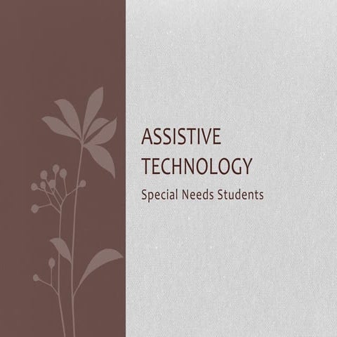 Assistive technology