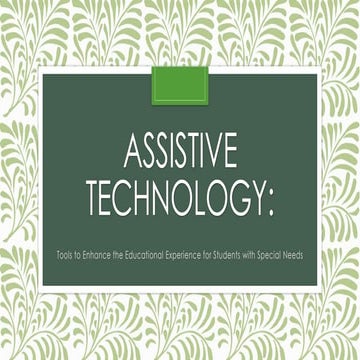 Assistive technology