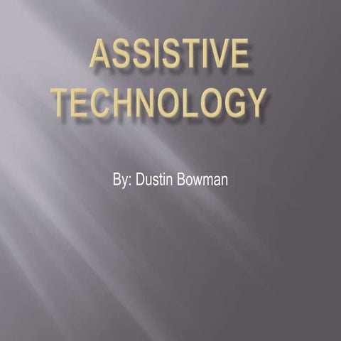 Assistive technology