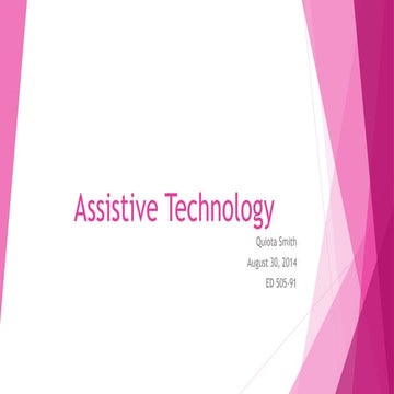 Assistive technology