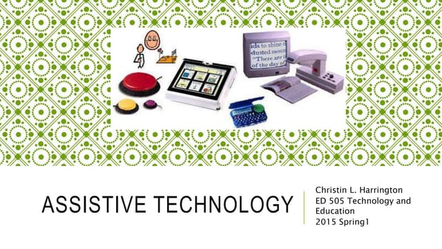 Assistive Technology