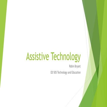 Assistive technology