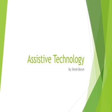 Assistive technology