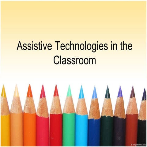 Assistive Technology and Special Education Students