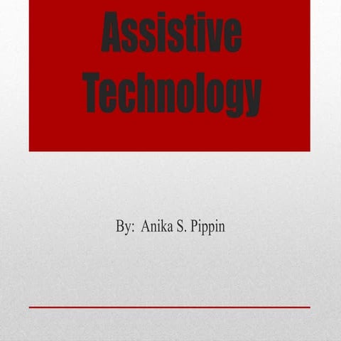 Assistive Technology presentation
