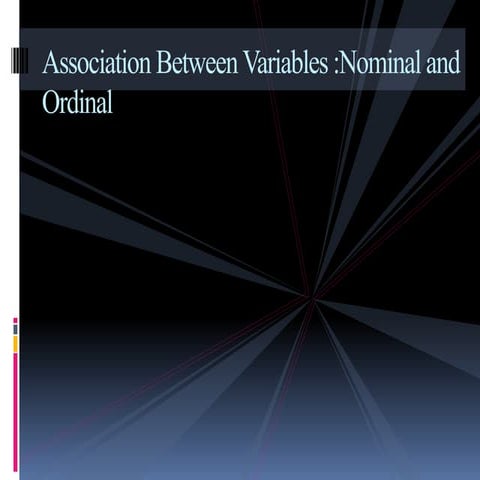 Association between-variables