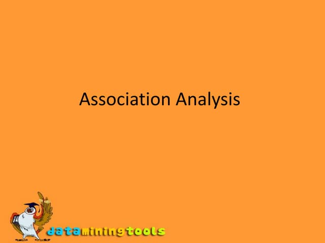 Association Analysis