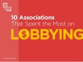 10 Associations That Spent the Most...
