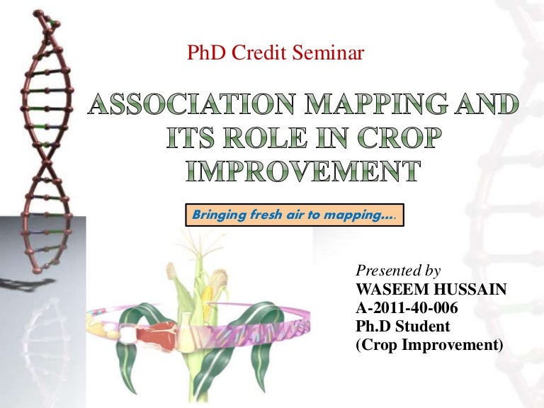 Association mapping in plants
