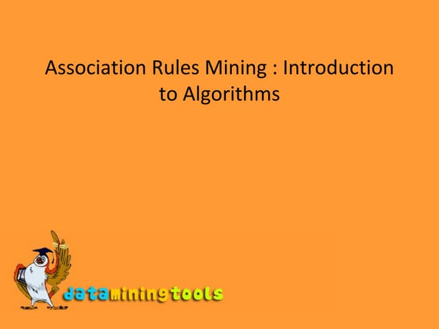 Association Rules