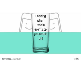 Association technology congress 2014 deciding which mobile app to use @ruudwj...