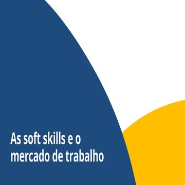 As soft skills e o mercado de trabalho | PDF
