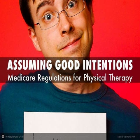 Assuming good-intentions
