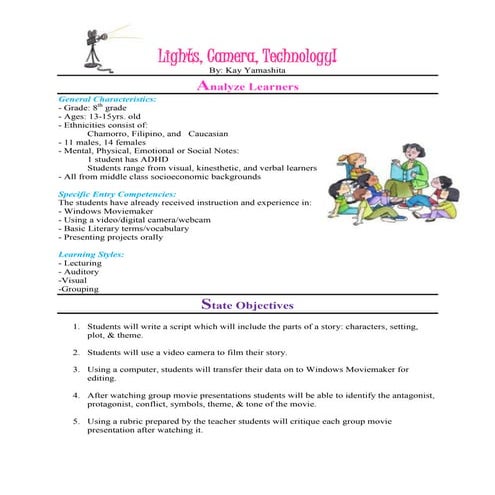 Multimedia Lesson Plan