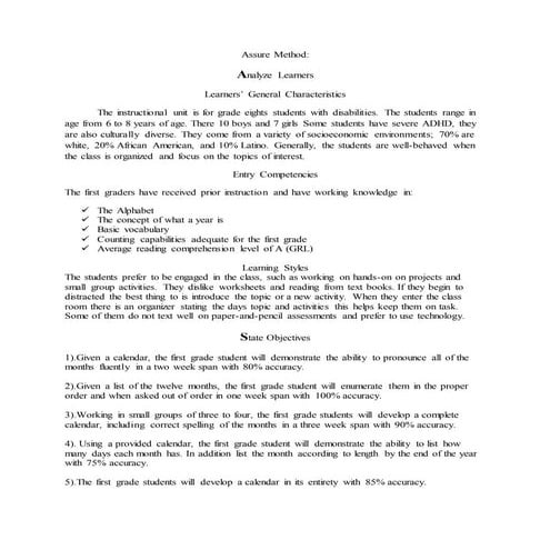 Assure method assignment