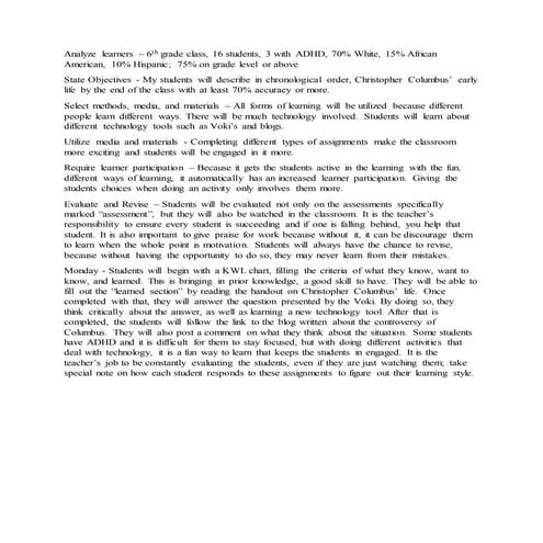 Assure Method - Monday