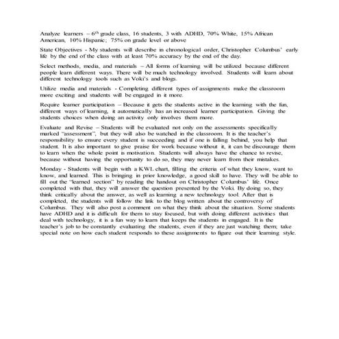 Assure Method Monday (revised)