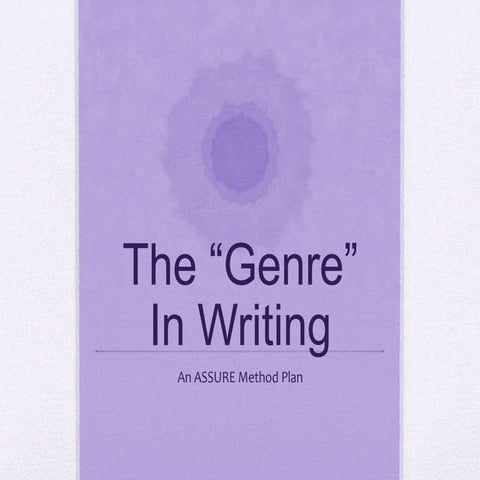 Assure Method Unit Plan