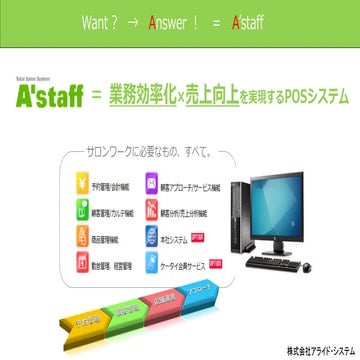 A'staffからのご提案
