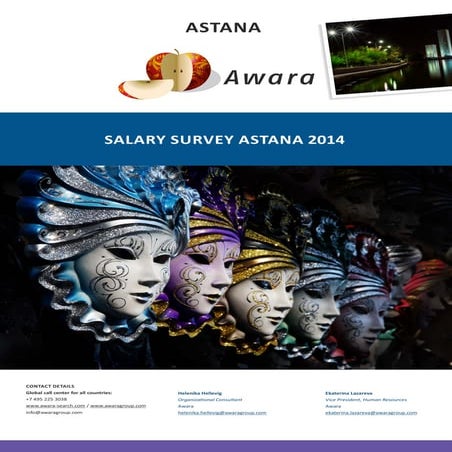 Salary Survey in Astana, 2014