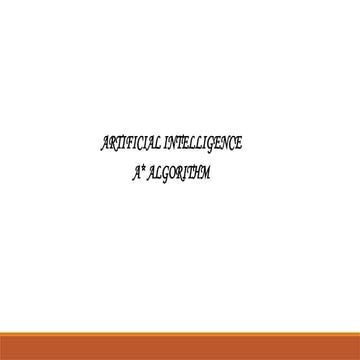 Understanding the A* Algorithm in Artificial Intelligence Applications ...