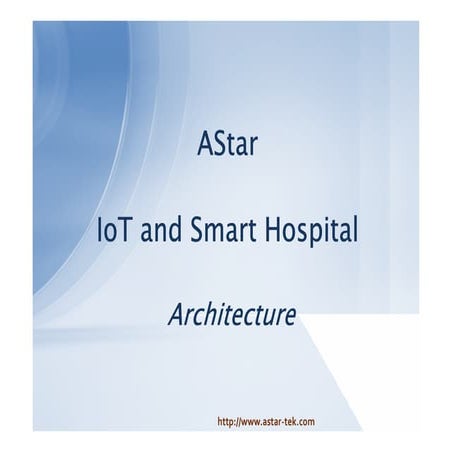 AStar IoT and smart hospital architecture