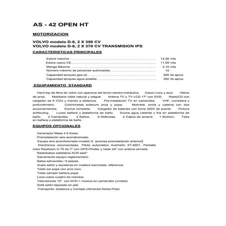 A S T  A S42 O P E N  E S P