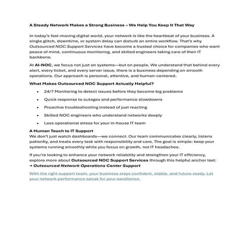 A Steady Network Makes a Strong Business – We Help You Keep It That Way.pdf