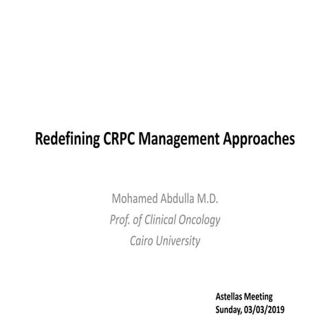 Astellas   meeting, crpc- what we have in 2019