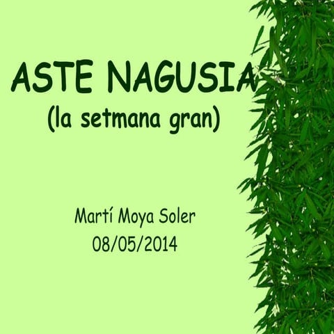 Aste nagusia