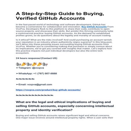 A Step-by-Step Guide to Buying, Verified GitHub Accounts.docx