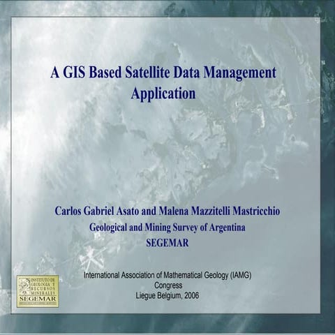 A GIS Based Satellite Data Management Application