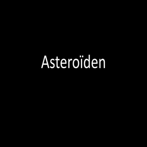 Asteroïden