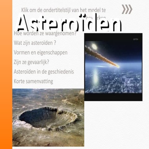 Asteroïden PPT