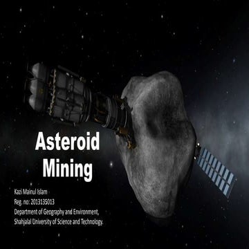 Asteroid mining