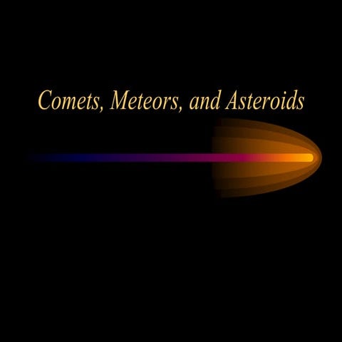 Asteroids-Comets-Meteors12345678901234567890.ppt