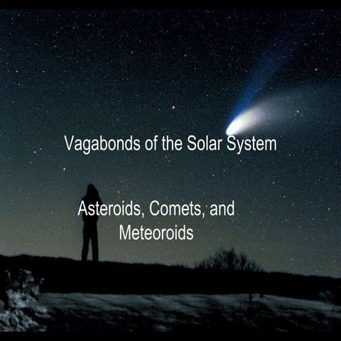 Asteroids - Comets - Meteoroids