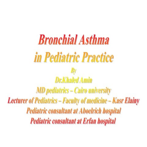 Bronchial Asthma 