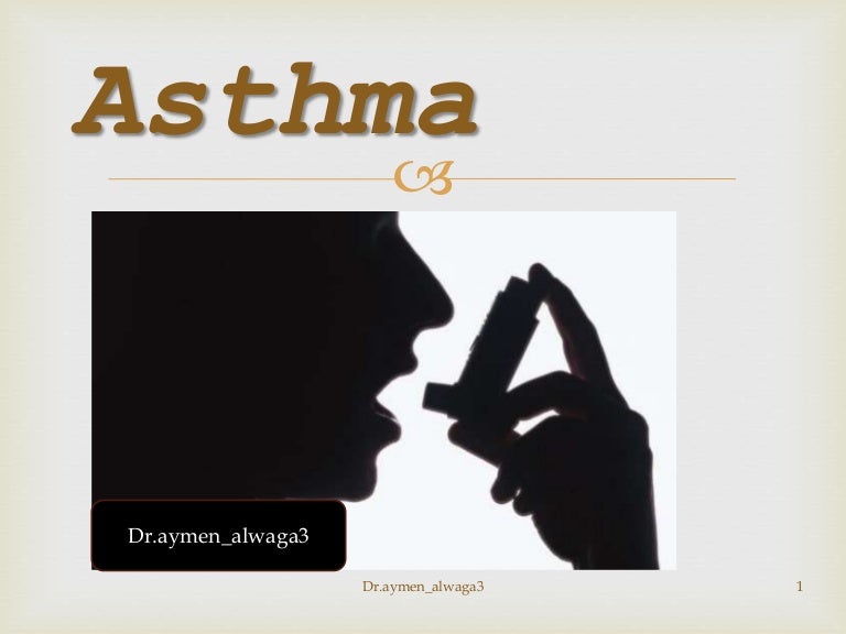 dental management of asthmatic patient