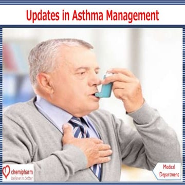 Bronchial Asthma: Definition,Pathophysiology and Management