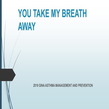 BRONCHIAL ASTHMA in acute exacerbation case | PPTX
