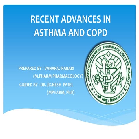ASTHMA AND COPD | PPTX
