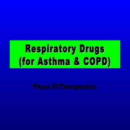 Asthma and copd e000 1233730950067181-1 | PPT