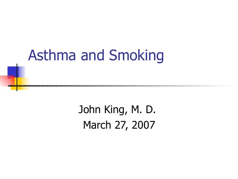 Asthma And Smoking