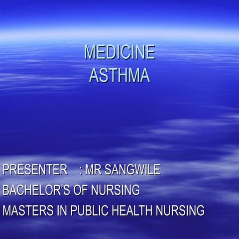 ASTHMA BY MR SANGWILE.pptfds data collection
