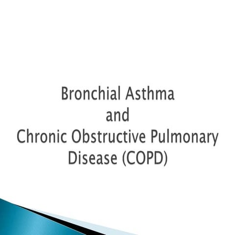 Copd and asthma | PPTX