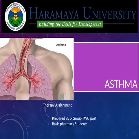 Asthma Pharmacotherapeutics of Asthma.pptx