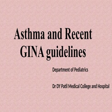 Asthma in Pediatrics GINA guidelines.pptx